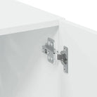 Trendy hoge kast van bewerkt hout met elegante uitstraling - Dressoirs & buffetkasten