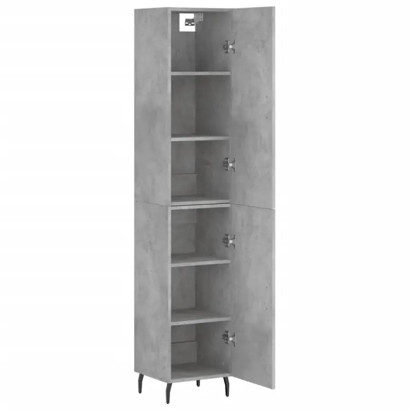 Trendy hoge kast van bewerkt hout voor een uniek interieur - Dressoirs & buffetkasten