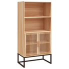 Trendy hoge kast van bewerkt hout voor je bestaande interieur - Opbergkasten & lockerkasten