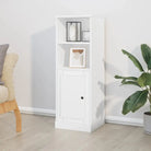 Trendy hoge kast van bewerkt hout voor je bestaande interieur - Wit / 1 - Dressoirs & buffetkasten