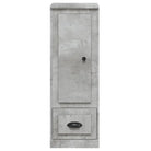 Trendy hoge kast van duurzaam bewerkt hout met charmante uitstraling - Dressoirs & buffetkasten
