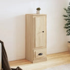 Trendy hoge kast van duurzaam bewerkt hout met charmante uitstraling - Sonoma eiken / 1 - Dressoirs & buffetkasten