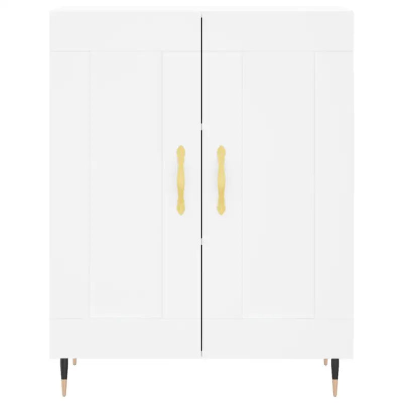 Trendy hoge kast van duurzaam bewerkt hout voor een uniek interieur - Dressoirs & buffetkasten