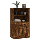 Trendy hoge kast van duurzaam bewerkt hout voor elke interieurstijl - Dressoirs & buffetkasten