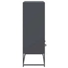 Trendy hoge kast van duurzaam staal voor een elegante interieurstijl - Dressoirs & buffetkasten