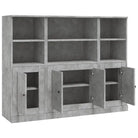 Trendy hoge kasten van bewerkt hout met duurzame charme - Dressoirs & buffetkasten