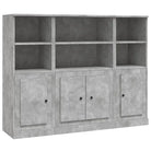 Trendy hoge kasten van bewerkt hout met duurzame charme - Dressoirs & buffetkasten