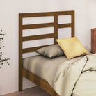 Trendy hoofdbord in massief grenenhout voor een slaapkamer uitstraling - Honingbruin / 81 x 104 cm / 1 - Hoofdborden