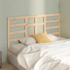 Trendy hoofdbord in massief grenenhout voor een slaapkamer uitstraling - Naturel / 126 x 104 cm / 1 - Hoofdborden