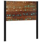 Trendy hoofdbord van massief mangohout voor een complete slaapkamerlook - 100 cm / 1 / massief gerecycled hout