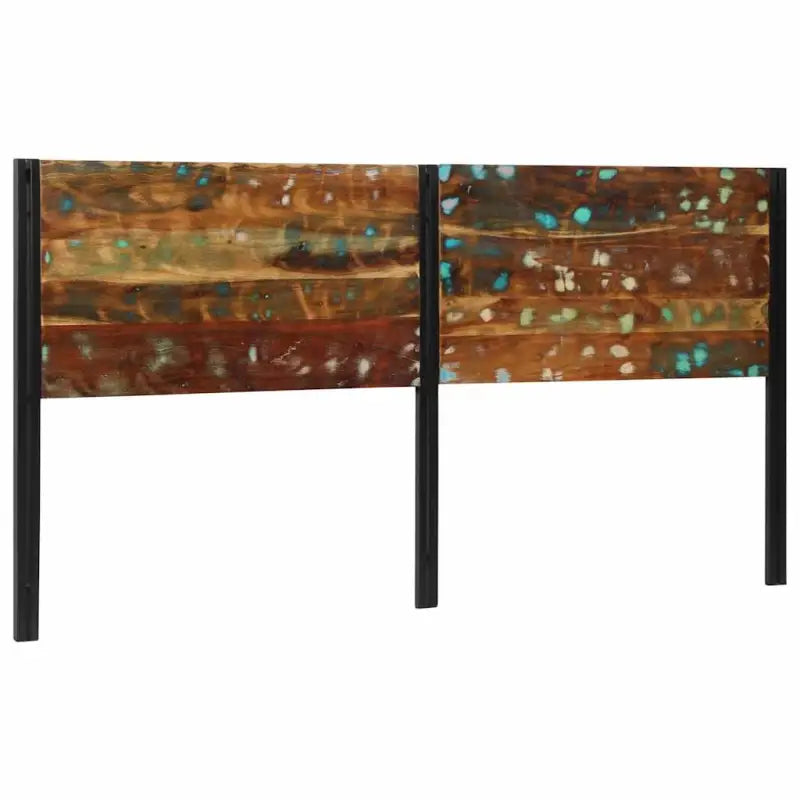 Trendy hoofdbord van massief mangohout voor een complete slaapkamerlook - 200 cm / 1 / massief gerecycled hout