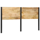 Trendy hoofdbord van massief mangohout voor een complete slaapkamerlook - 180 cm / 1 / massief mangohout - Hoofdborden