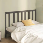 Trendy hoofdborden en voetborden van massief grenenhout voor elk interieur - Grijs / 126 x 100 cm / 1 - Hoofdborden