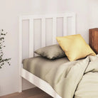 Trendy hoofdborden en voetborden van massief grenenhout voor elk interieur - Wit / 106 x 100 cm / 1 - Hoofdborden
