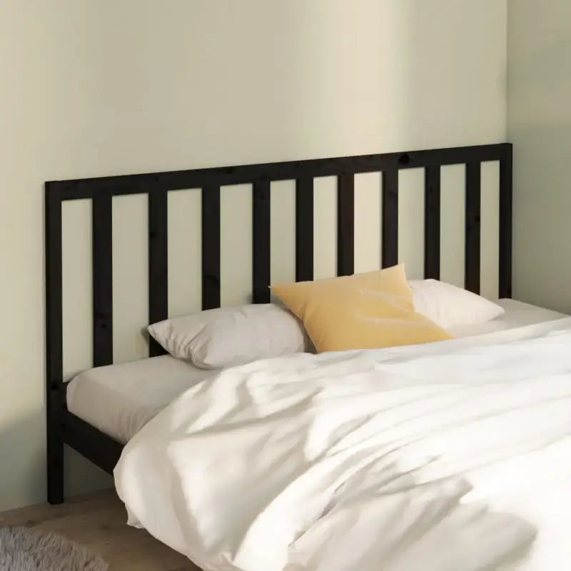 Trendy hoofdborden en voetborden van massief grenenhout voor elk interieur - Zwart / 206 x 100 cm / 1 - Hoofdborden