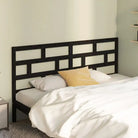 Trendy hoofdborden en voetborden van massief grenenhout voor elke slaapkamer - Zwart / 206 x 100 cm / 1 - Hoofdborden