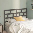 Trendy hoofdborden en voetborden van massief grenenhout voor elke slaapkamer - Grijs / 141 x 100 cm / 1 - Hoofdborden