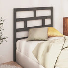 Trendy hoofdborden en voetborden van massief grenenhout voor elke slaapkamer - Grijs / 96 x 100 cm / 1 - Hoofdborden