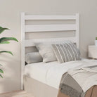 Trendy hoofdborden en voetborden van massief grenenhout - Wit / 106 x 100 cm / 1 - Hoofdborden en voetborden