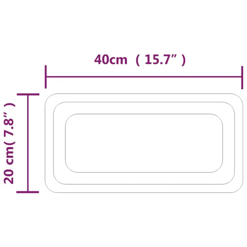 Trendy LED badkamer spiegel met IP65-klasse waterdichtheid - Spiegels