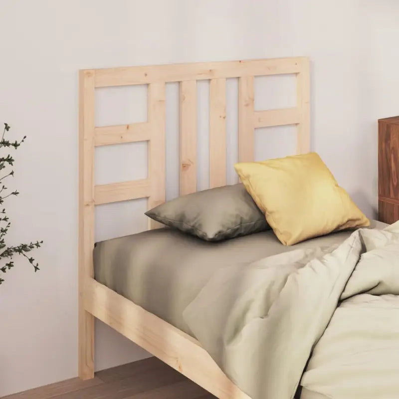 Trendy massief grenenhout hoofdbord voor elke slaapkamer stijl - Naturel / 81 x 100 cm / 1 - Hoofdborden en voetborden