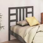 Trendy massief grenenhout hoofdbord voor elke slaapkamer stijl - Grijs / 96 x 100 cm / 1 - Hoofdborden en voetborden