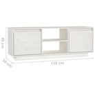 Trendy massief grenenhout TV-meubel voor elegant en duurzaam interieur - Tv-meubels