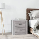Trendy nachtkastje met stabiel blad en hoogwaardig bewerkt hout - Grijs sonoma / 1 - Opbergkasten & lockerkasten