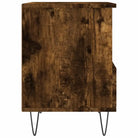 Trendy nachtkastjes met bewerkt hout en metalen poten voor een strak interieur - Nachtkastjes