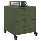 Trendy nachtkastjes met stabiel koudgewalst staal frame - Groen / 2 - Nachtkastjes