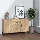 Trendy ontwerp dressoir in bewerkt hout gemakkelijk schoon en stijlvol - Sonoma eiken / 1 - Dressoirs & buffetkasten