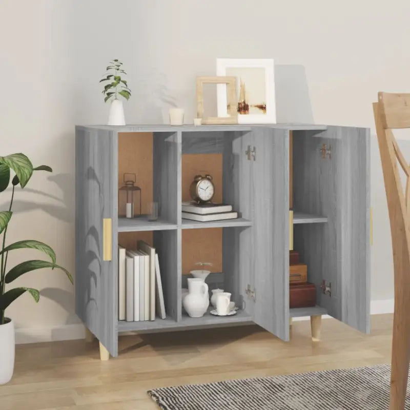 Trendy ontwerp grijs sonoma dressoir gemakkelijk schoon en stevig - Dressoirs & buffetkasten