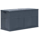 Trendy opbergbox voor buiten voor het opbergen van kussens en dekens - Zwart - Opbergboxen voor buiten
