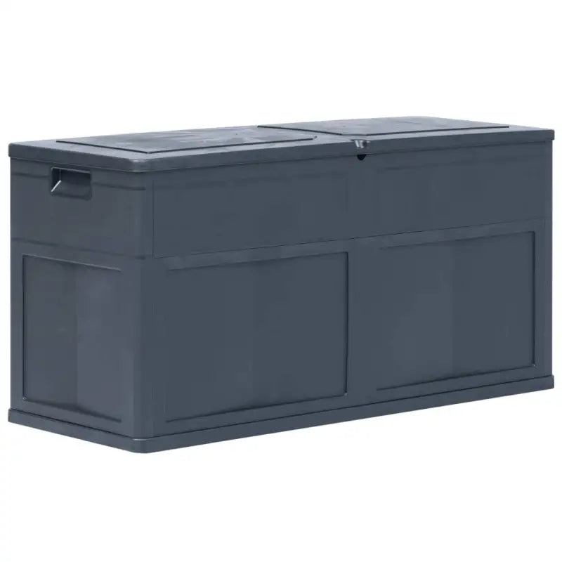 Trendy opbergbox voor buiten voor het opbergen van kussens en dekens - Zwart - Opbergboxen voor buiten