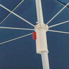Trendy parasol met stalen paal en baleinen voor zonbescherming - Parasols en zonneschermen