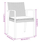Trendy Poly Rattan Tuinstoelen voor een stijlvolle tuin of terras - Tuinstoelen