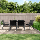 Trendy Poly Rattan Tuinstoelen voor een stijlvolle tuin of terras - Zwart / 6 - Tuinstoelen