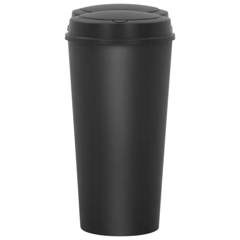 Trendy praktische afvalbak met twee afvalbakken voor scheiding - Zwart / 2 - Prullenbakken