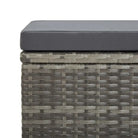 Trendy Rattan Tuinset met Glazen Tafelblad en Inclusief Kussens - Tuinsets