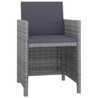 Trendy rattan tuinset met stalen frame en makkelijke schoonmaak - Tuinsets