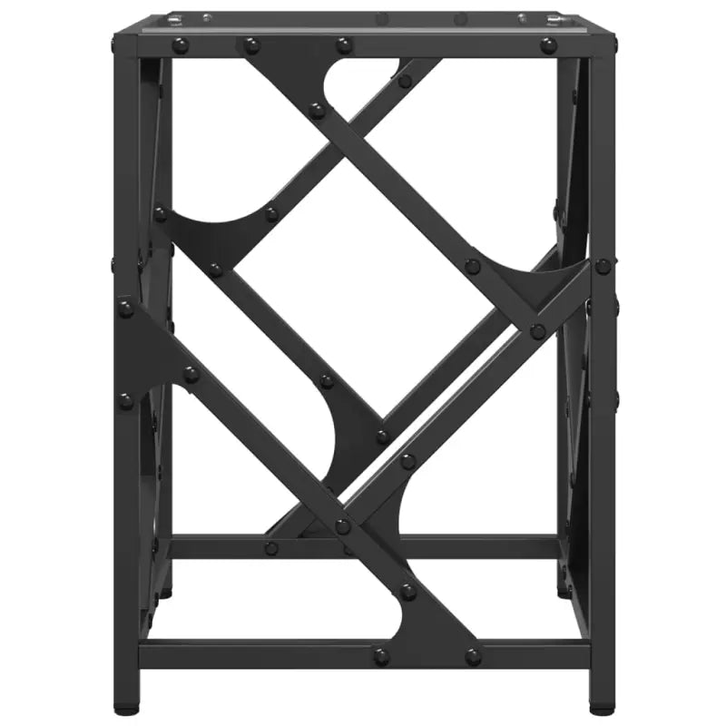 Trendy salontafel met glazen blad en elegante uitstraling - Salontafels