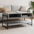 Trendy salontafel van bewerkt hout voor binnen handbereik - Grijs sonoma / 1 - Salontafels
