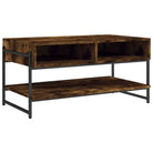 Trendy salontafel van bewerkt hout voor binnen handbereik - Salontafels