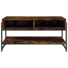 Trendy salontafel van bewerkt hout voor binnen handbereik - Salontafels