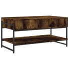 Trendy salontafel van bewerkt hout voor binnen handbereik - Salontafels