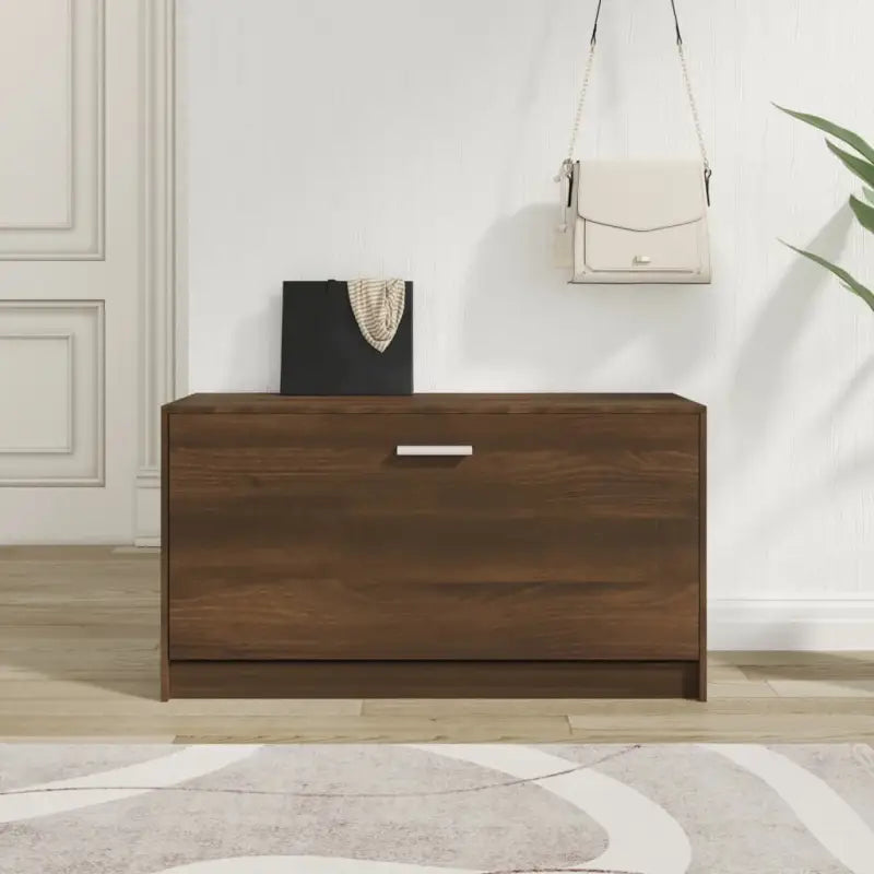Schoenenbank 80X24X45 Cm Bewerkt Hout