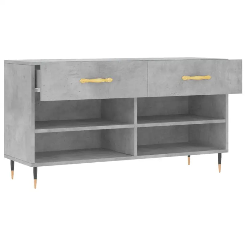 Schoenenbank 102X35X55 Cm Bewerkt Hout