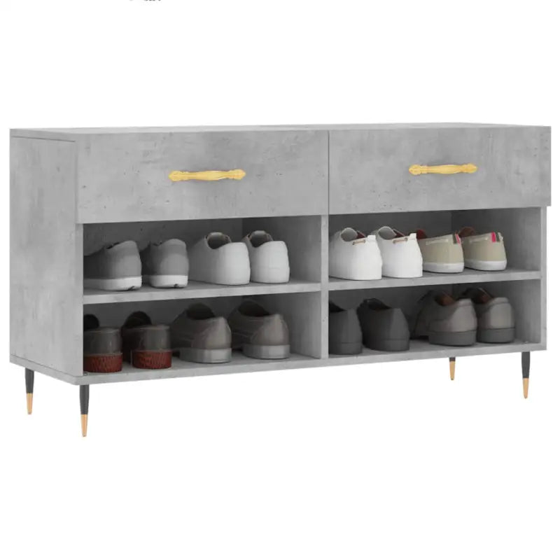 Schoenenbank 102X35X55 Cm Bewerkt Hout