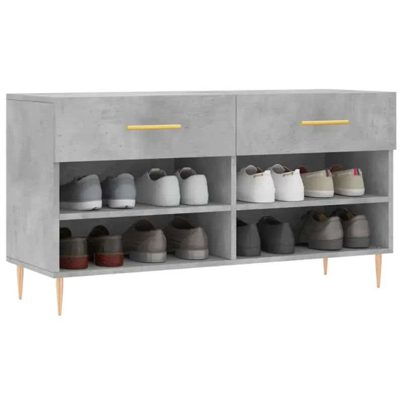 Schoenenbank 102X35X55 Cm Bewerkt Hout
