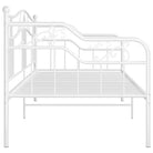 Trendy slaapbank voor extra zitruimte en gastenbed - Wit - Bedden & bedframes